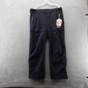 Obermeyer Mens‎ Ski Snowboard Oberreute Pants XL Black Insulated Outdoors NWT